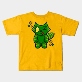 Battle Cat Wink Kids T-Shirt